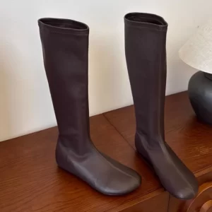 Women's Winter New Style Fashion Solid Color Design Outdoor Slip-on Chelsea Boots 2025 Daily Casual Shopping Women's Party Boots